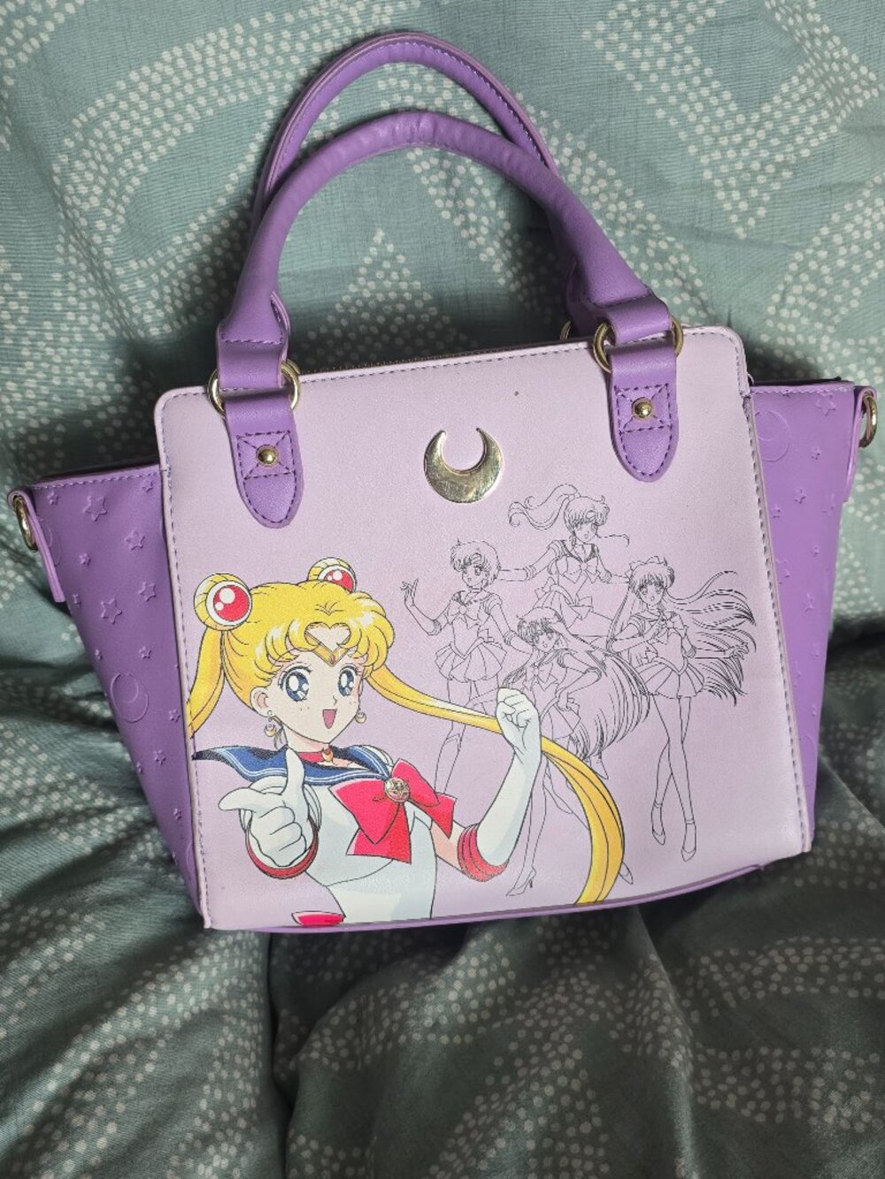 Sailor moon and Black Moon loungefly purse